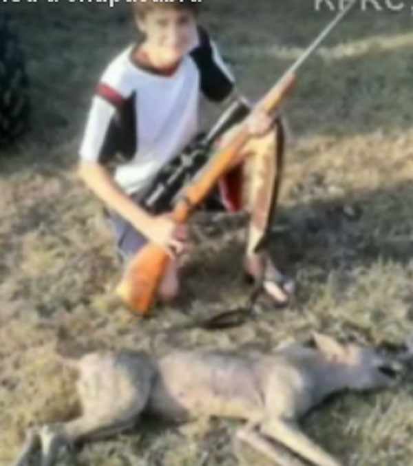 Adolescente de sólo 13 años mata a extraño animal en Estados Unidos