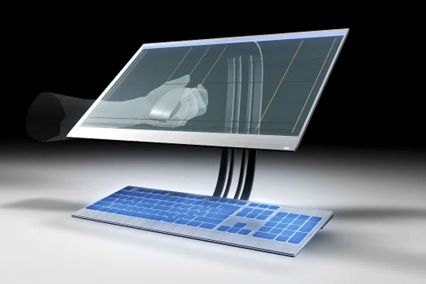 HP patenta diseño de equipos con pantallas transparentes