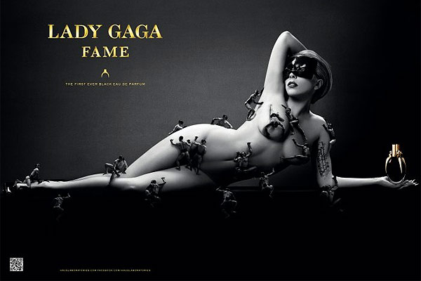 Lady Gaga se desnuda para la publicidad de su perfume