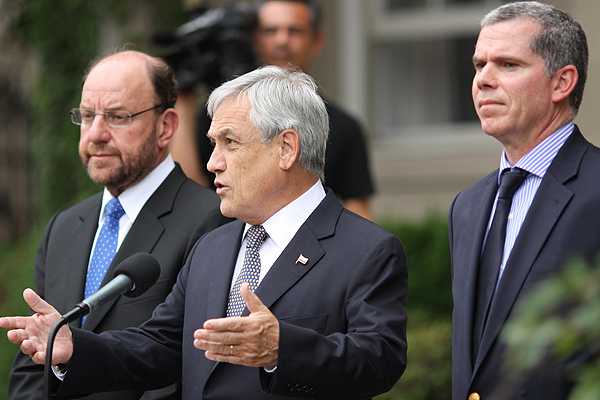Presidente Piñera inicia su despliegue por Washington en la antesala de cita con Obama