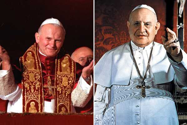 Vaticano anuncia la canonización de los papas Juan Pablo II y Juan XXIII