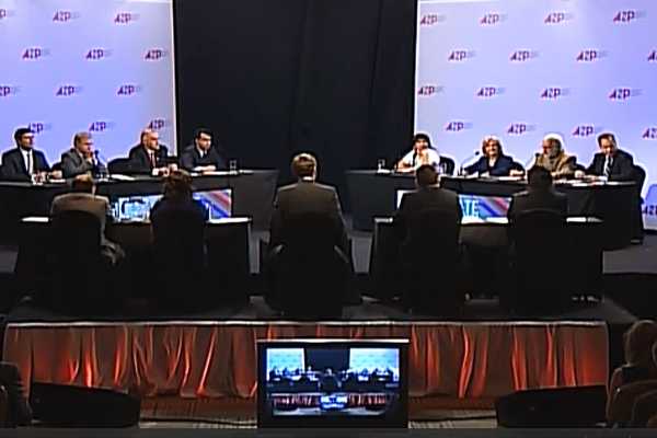 Reviva el minuto a minuto del debate presidencial de la ANP