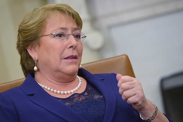 Presidenta Bachelet detallará reformas de su gobierno ante líderes empresariales de EE.UU.