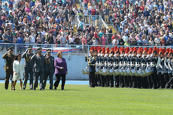 Bachelet participa en la conmemoración de los 200 años de la Batalla de Rancagua