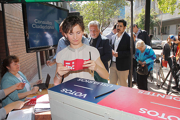 Más de 50 mil personas votaron en la Consulta Ciudadana de la Municipalidad de Santiago