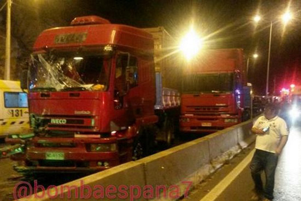 Accidente en ruta Las Palmas de Viña del Mar deja al menos 20 lesionados