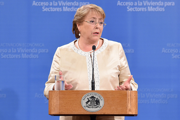 Bachelet y fin al binominal: 