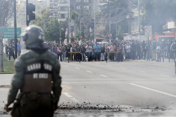 Carabineros descarta participación en caso de joven herido en protestas en Valparaíso